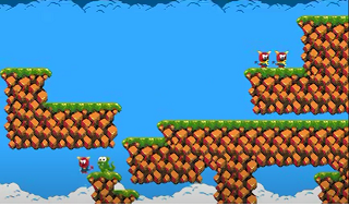 Dave The Dragon atari screenshot